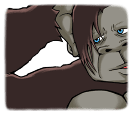 The gorilla sticker #10500226