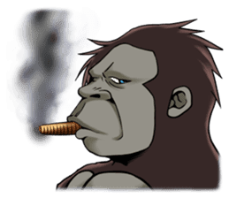 The gorilla sticker #10500227