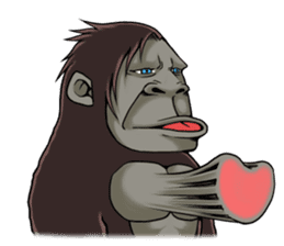 The  gorilla sticker #10500232