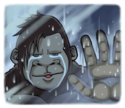 The gorilla sticker #10500233