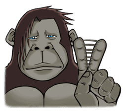 The  gorilla sticker #10500237