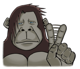 The gorilla sticker #10500237