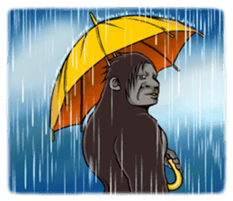 The gorilla sticker #10500238