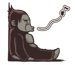 The gorilla sticker #10500239