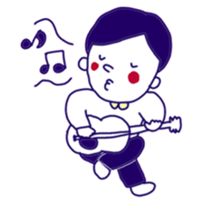 living together with you sticker #10500349