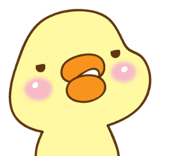 Cutie duck sticker #10500427