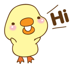 Cutie duck sticker #10500429