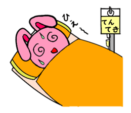 cat and rabbit!! sticker #10500637