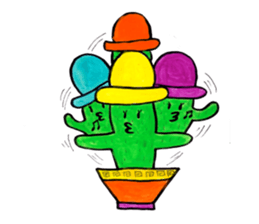 Cactus Rockers sticker #10500752