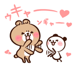 Panda " Panta" and Mr.Kumagai Basic set* sticker #10500803