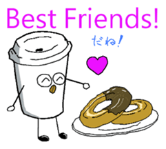 The Casual Coffee of Adult sticker #10500948