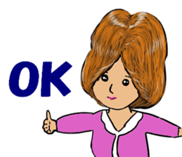 Word in the healing face sticker #10502112