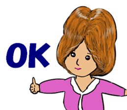 Word in the healing face sticker #10502112