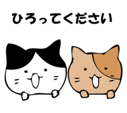 Only a cat. sticker #10502562