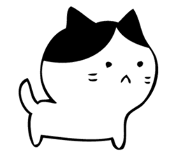 Only a cat. sticker #10502563