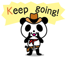 COWBOY PANDA 3 (English ver.) sticker #10503041