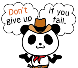 COWBOY PANDA 3 (English ver.) sticker #10503045