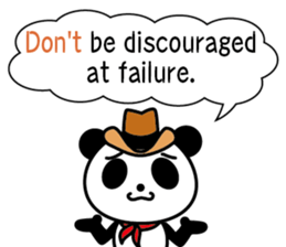 COWBOY PANDA 3 (English ver.) sticker #10503046