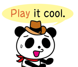 COWBOY PANDA 3 (English ver.) sticker #10503048