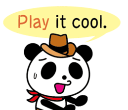COWBOY PANDA 3 (English ver.) sticker #10503048