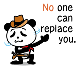 COWBOY PANDA 3 (English ver.) sticker #10503061