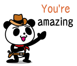 COWBOY PANDA 3 (English ver.) sticker #10503062