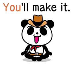 COWBOY PANDA 3 (English ver.) sticker #10503068