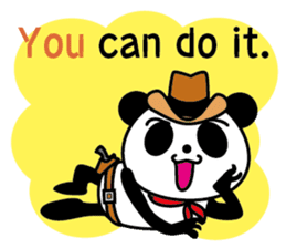 COWBOY PANDA 3 (English ver.) sticker #10503071