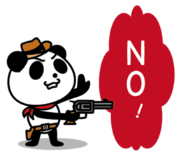 COWBOY PANDA 3 (English ver.) sticker #10503076