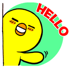 Chicha funny duck sticker #10503080