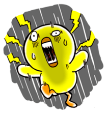 Chicha funny duck sticker #10503097