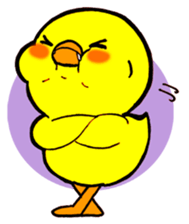 Chicha funny duck sticker #10503108