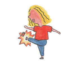 Sally C & Rex sticker #10503139