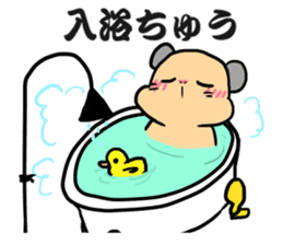 Jean gully Ann hamster Kyn bear hamster sticker #10503161