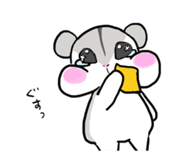 Jean gully Ann hamster Kyn bear hamster sticker #10503187