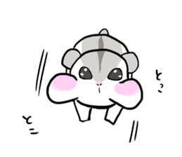 Jean gully Ann hamster Kyn bear hamster sticker #10503188