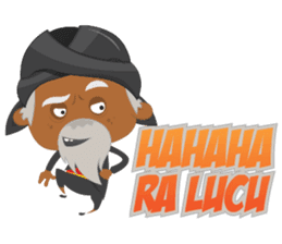 MBAH JENGGOT-Bearded OldMan from Jogja sticker #10503366