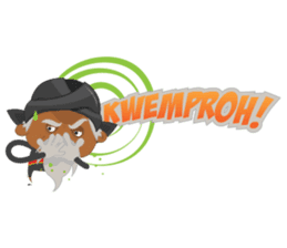 MBAH JENGGOT-Bearded OldMan from Jogja sticker #10503367