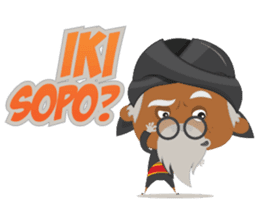 MBAH JENGGOT-Bearded OldMan from Jogja sticker #10503371