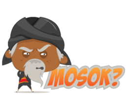 MBAH JENGGOT-Bearded OldMan from Jogja sticker #10503378