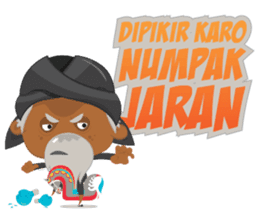 MBAH JENGGOT-Bearded OldMan from Jogja sticker #10503383