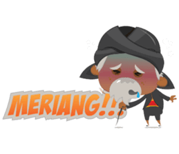 MBAH JENGGOT-Bearded OldMan from Jogja sticker #10503387