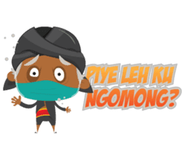 MBAH JENGGOT-Bearded OldMan from Jogja sticker #10503399