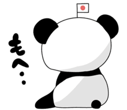 I love the funny panda! sticker #10503612