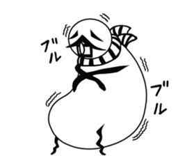 tanimaru uncle winer fall sticker #10503760