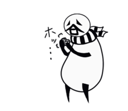 tanimaru uncle winer fall sticker #10503780