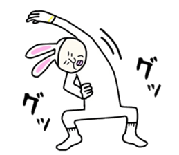 Rabbit Uncie sticker #10503806