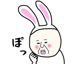 Rabbit Uncie sticker #10503812