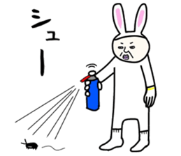 Rabbit Uncie sticker #10503826