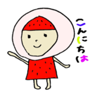 Strawberry Daifuku-AIchan sticker #10503881